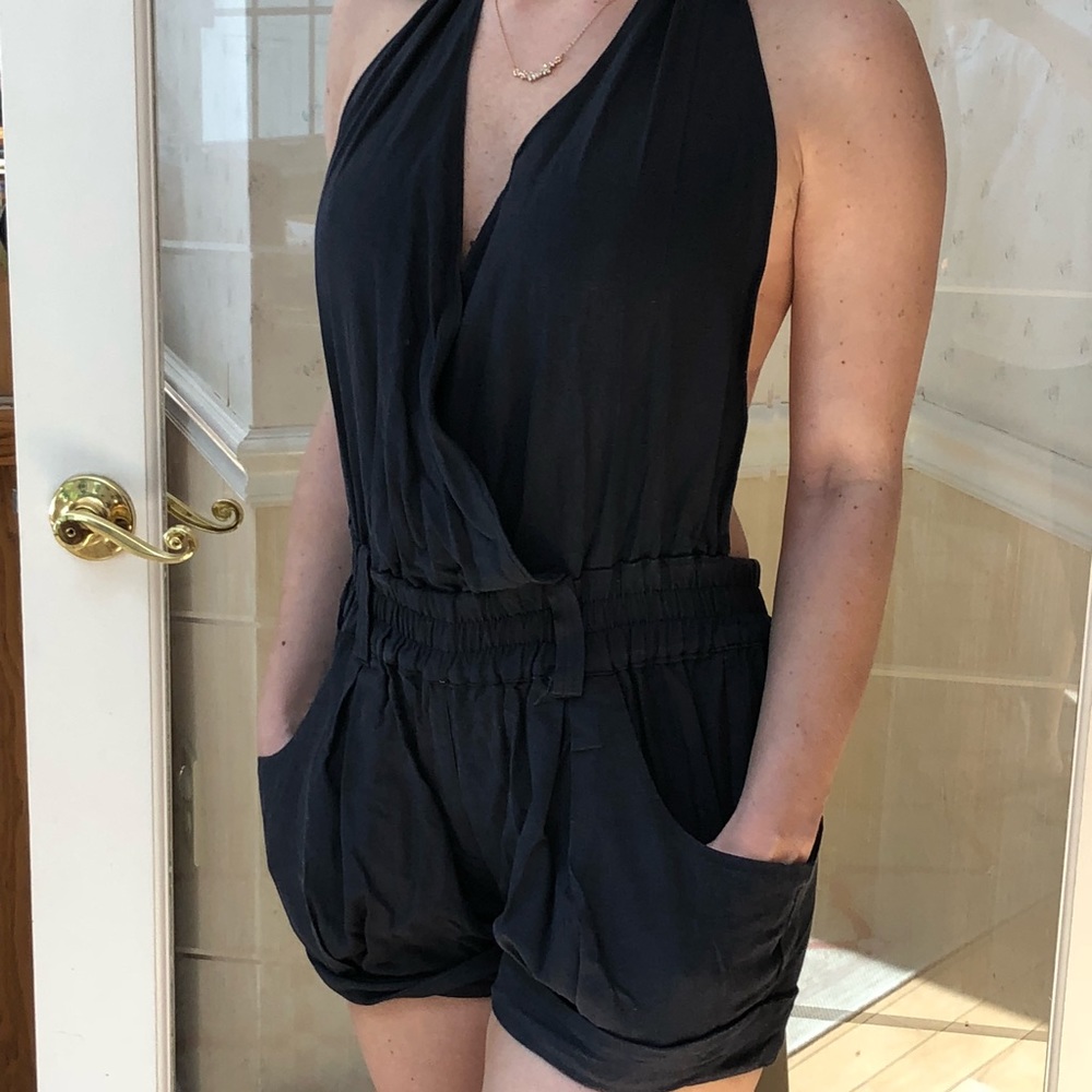Backless Romper/Playsuit